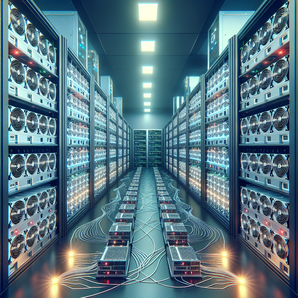 Professional ASIC mining farm facility